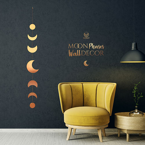 Wall Moon Decoration by Ivony