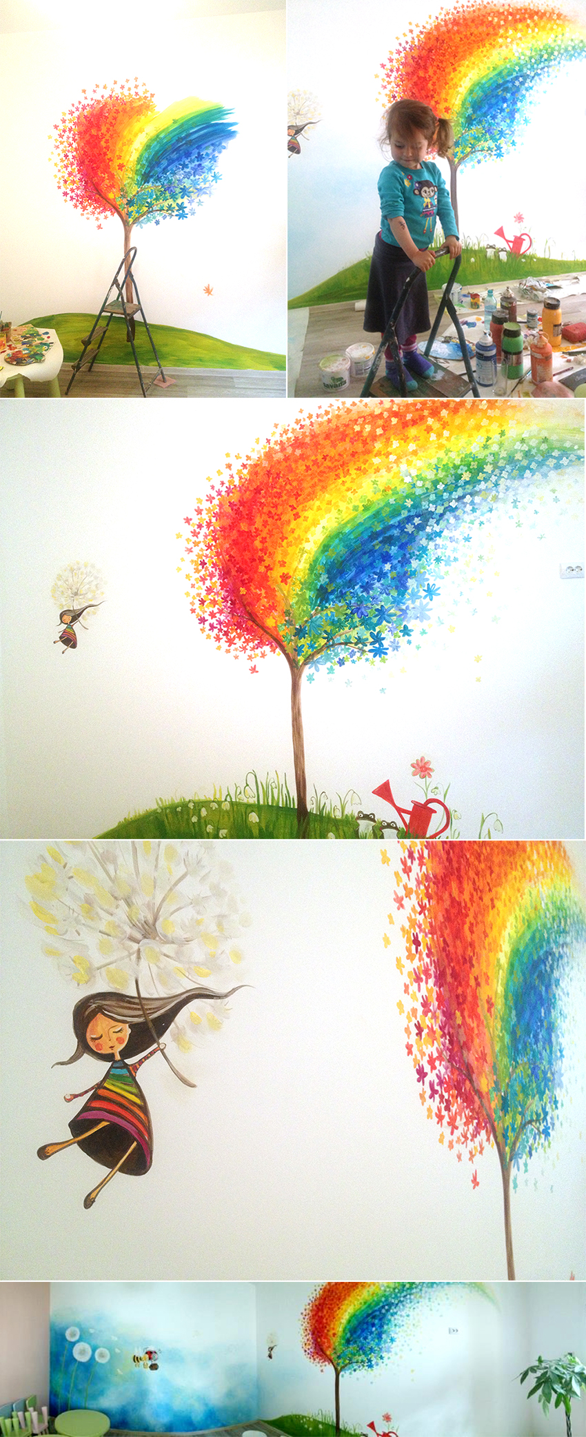 Tara Viselor – the rainbow tree